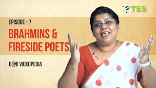 Brahmins & Fireside Poets| E@6 Videopedia | Dr. Kalyani Vallath | NTA NET, SET, GATE | Americas