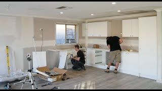 Installing a kitchen - timelapse | kaboodle kitchen