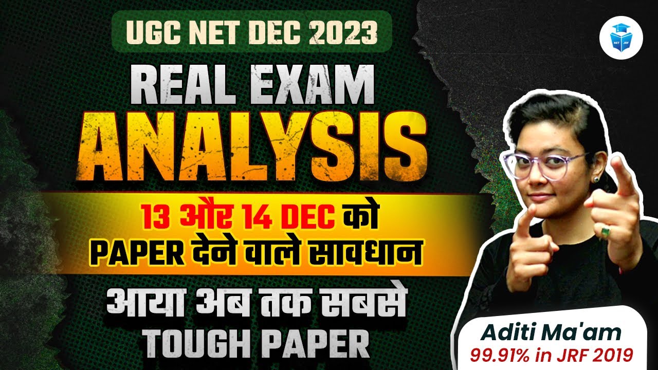 UGC NET Exam Analysis 2023 | All Shifts Questions Asked In UGC NET 12th ...