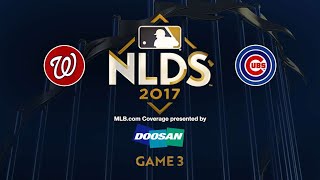 Rizzo's clutch hit lifts Cubs to Game 3 win: 10/9/17