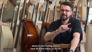 Do you have to play a bass before buying it?