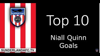 Sunderlandafctv - Top Ten Niall Quinn goals