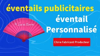 éventail personnalisé, publicitaire, personnalisable, éventails publicitaires, objets personnalisés