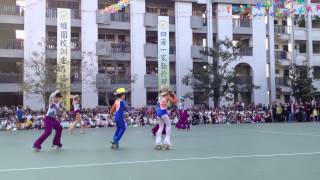 20121215四維運動會暖場花式溜冰表演