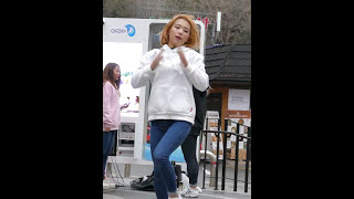 170205 댄스팀 다이아나(DIANA) 전효성 굿 나잇 키스 신촌 거리공연 직캠 fancam