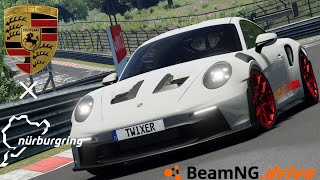 Porsche911GT3RS × Nürburgring-Nordschleife　　ニュルブルクリンク　BeamNG.drive　ポルシェ　Mod