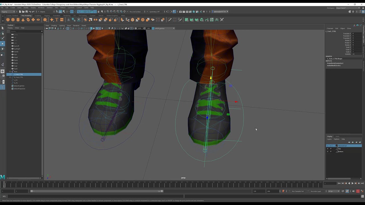 03 Maya Rigging Set Driven Key - YouTube