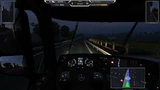 Euro Truck Simulator 2 のんびりまったり夜間ドライブ😊