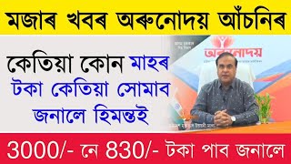 Orunodoi Scheme May Month Payment Date Declared Himanta Biswa Sarma | Orunodoi asoni payment  News