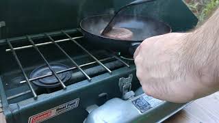 Coleman dual fuel 424 cooking