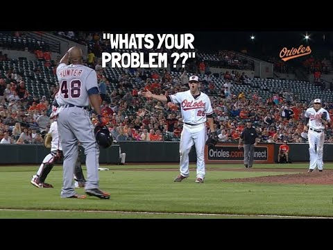 MLB Upset After Hit By Pitch - YouTube