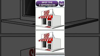 Spot the 3 Differences Short Puzzle 35 #quiz #spotthediference  #puzzle #shorts #shortvideo