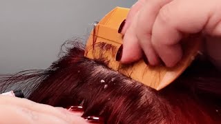 ASMR Intense Scalp Exfoliation | Relaxing Dandruff Removal (No Talking)