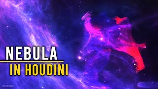 NEBULA CREATION in Houdini FX 20.05 - Houdini Tutorial