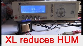 choke for tube amplifiers ; parallel / serial connection test. 300B KT88 6L6 EL34 SE and PP DIY