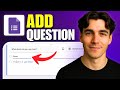 How to Add Multiple Choice And Short Answer In Google Forms (Tutorial 2026)