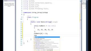 Bangla Tutorial | Array array List of ASP.NET C# using visual Studio 10 | 2017