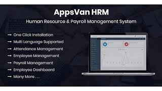 AppsVan HRM - Human Resource & Payroll Management System | Codecanyon Scripts and Snippets