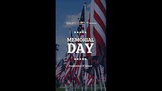 Memorial Day 🇺🇸 Remember & Honor