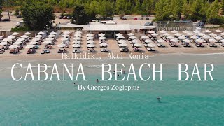 Cabana Beach Bar Halkidiki (4K Video)