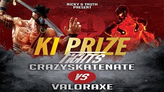 Killer Instinct Prize Fights #7 - CrazySkateNate vs Valoraxe - FT10 GRUDGE MATCH for $300