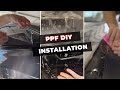 Paint Protection Film Installation DIY| Tesla Model 3 (PPF installation Process)