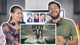 Fury of #NTR30 - Hindi Reaction By FiLmY ReAcTiOn | NTR | Koratala Siva | Anirudh Ravichander