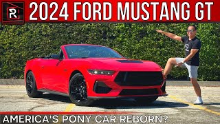 The 2024 Ford Mustang GT Is Modern V8-Powered American Muscle Car Done Right