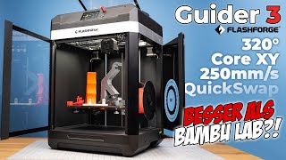 FLASHFORGE Guider 3 | Schneller 3D Drucker mit Abstrichen! (2023 TEST)