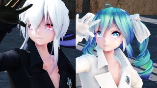 【MMD】 リバーシブル・キャンペーン 【Tda式改変初音ミク・弱音ハク お着替えあり】【Ray-mmd】