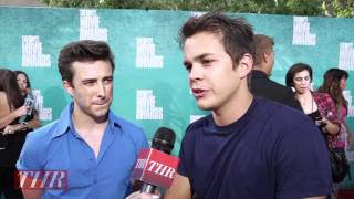 Reece Thompson and Johnny Simmons on 'The Perks of Being a Wallflower'