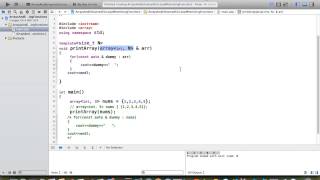 C++ 11 Tutorial 3: STD Array class