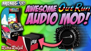 Awesome Arcade1up Outrun AUDIO MOD - FEEL THE ENGINE RUMBLE!