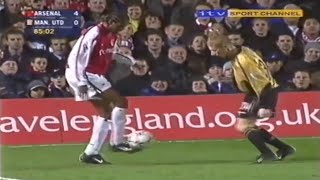 Kanu's outrageous piece of skill against Manchester United