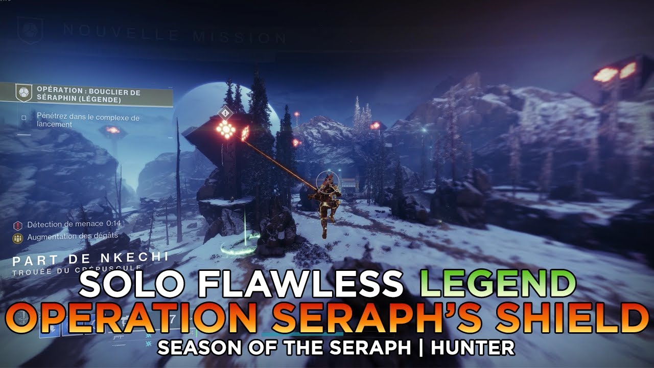 Solo Flawless Legend "Operation: Seraph's Shield" In Under 30 Min ...