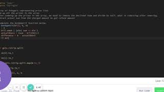 Bill Division Microverse Coding Challenges Question Contests HackerRank - RUBY