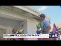 Volunteers 'Rock the Block' in the Lykins neighborhood