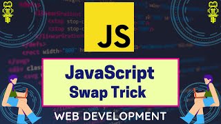 Swap 2 Numbers in JavaScript || JavaScript Trick || #javascript