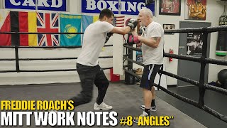 Freddie Roach's Mitt Work Notes #8 “Angles”