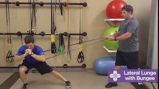 SMI Strength Training: Lat Lunges with Bungee