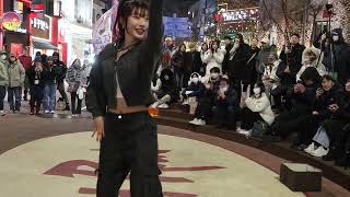 Kpop#JHKTV]Hello Sae\u0026hyunjin in hongdae kpop dance#Hype BoyNewJeans#안녕하세 세희 현진홍대케이팝댄스#하입보이 뉴진스