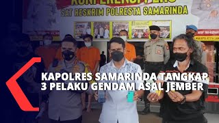 3 Pelaku Gendam Asal Jember Di Bekuk