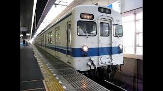 東武8000系8127F 区間急行浅草行 新越谷出発