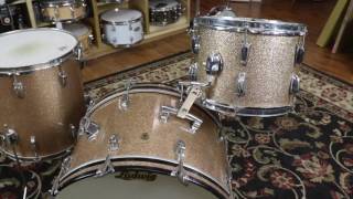 Columbus Percussion Vintage Corner: 1960s Ludwig Champagne Sparkle