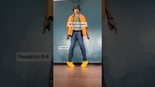 Mj shuffle footwork step tutorial #mjmoves #michealjacksondance #jddancetutorial #shorts