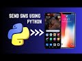 How to send SMS(Text Message) with Python using any SMS API Service