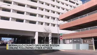 Bernalillo County says more systems online following cyberattack