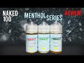 NAKED 100 MENTHOL SERIES! StrawberryPom, Melon & Apple!