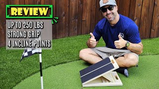 Portable Slant Board Review: Best for Calf Stretching!