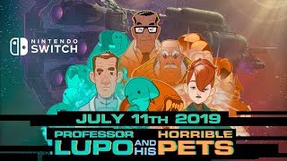 Nintendo Switch release: Professor Lupo and his Horrible Pets